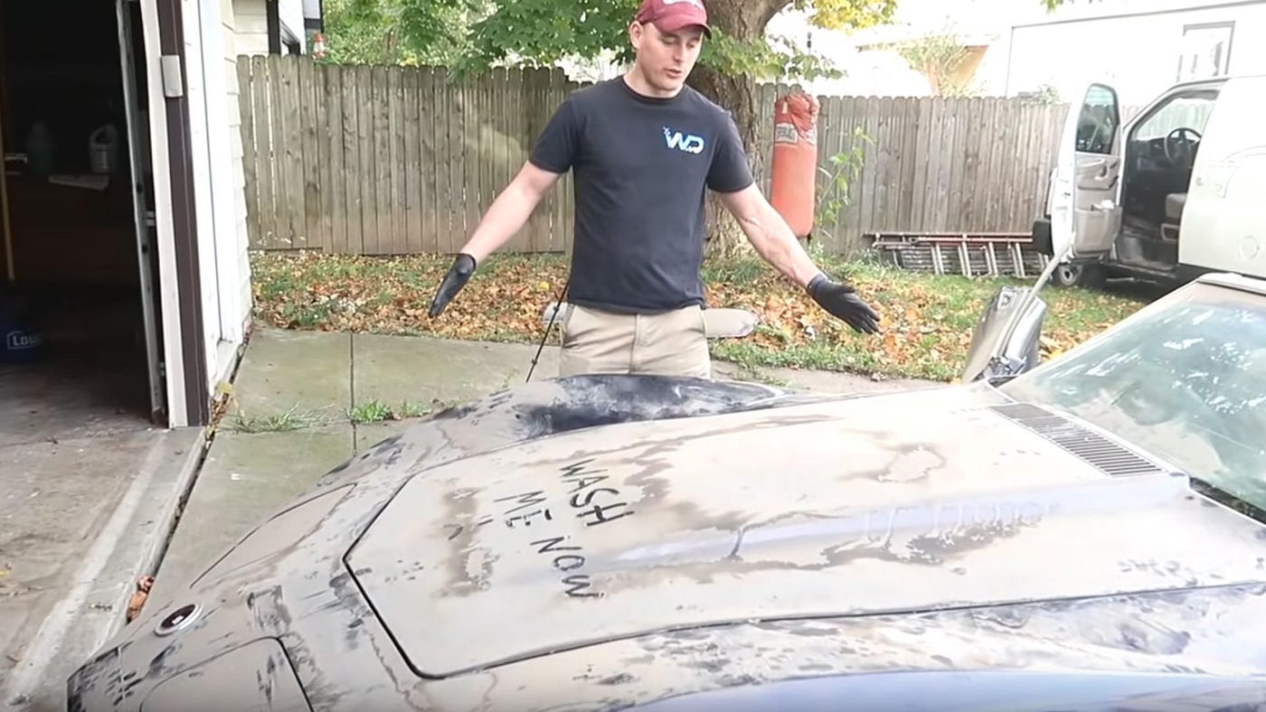 ABANDONED BARN FIND First Wash In 15 Years Corvette! Satisfying