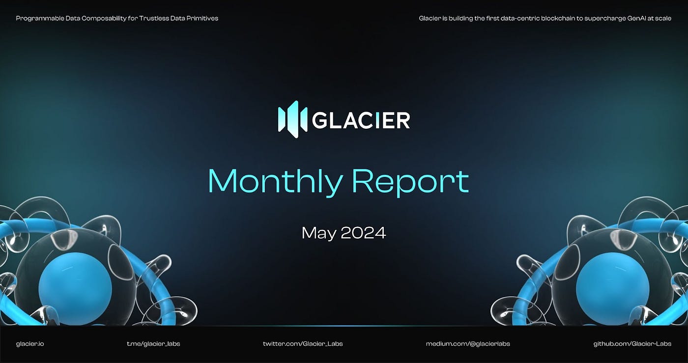 Glacier Network — May 2024/Monthly Report | by Glacier Network | Medium