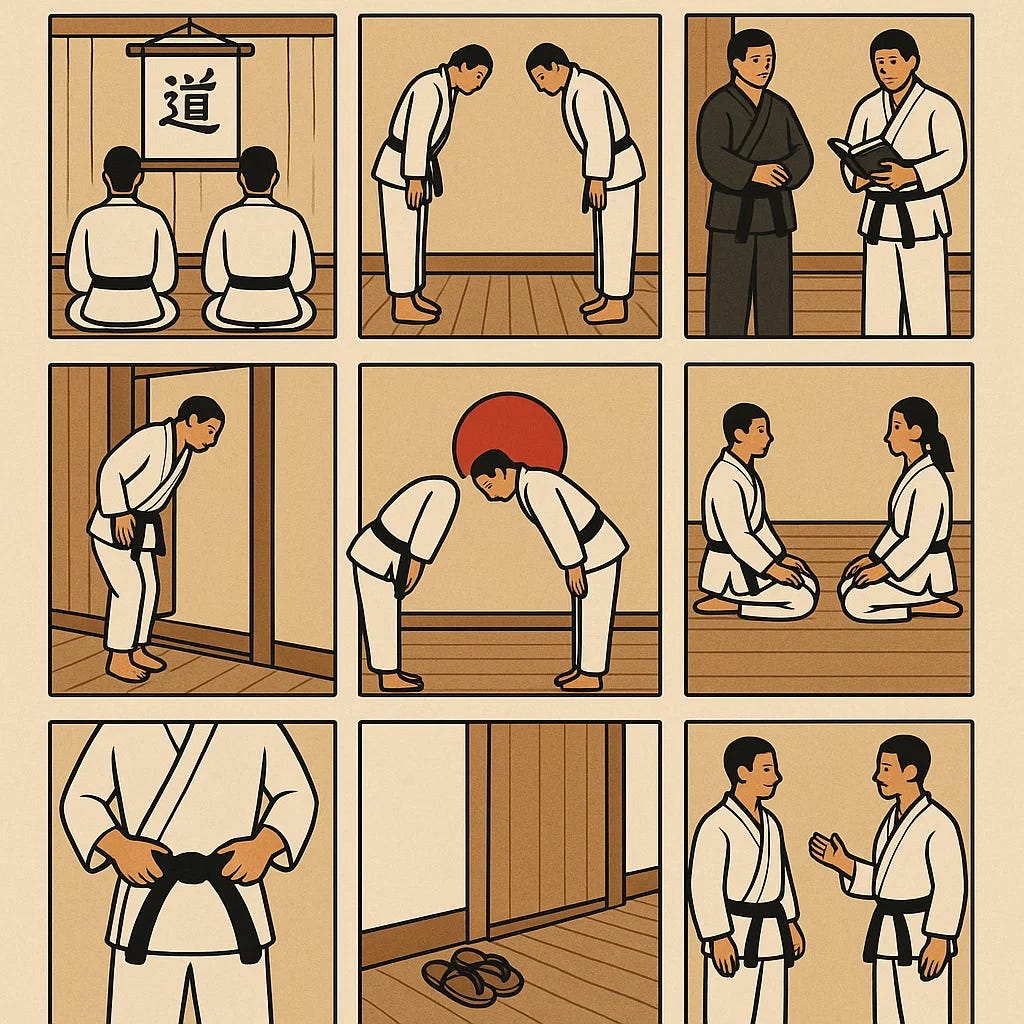 As Regras Fundamentais e a Etiqueta no Dojo