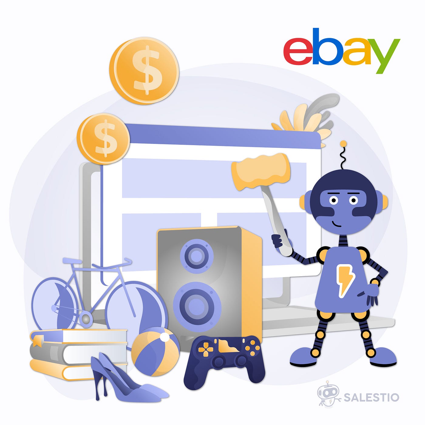 Listing eBay Auctions through Salestio