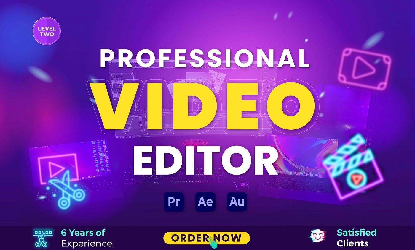 I will do professional video editing and post production in an hour