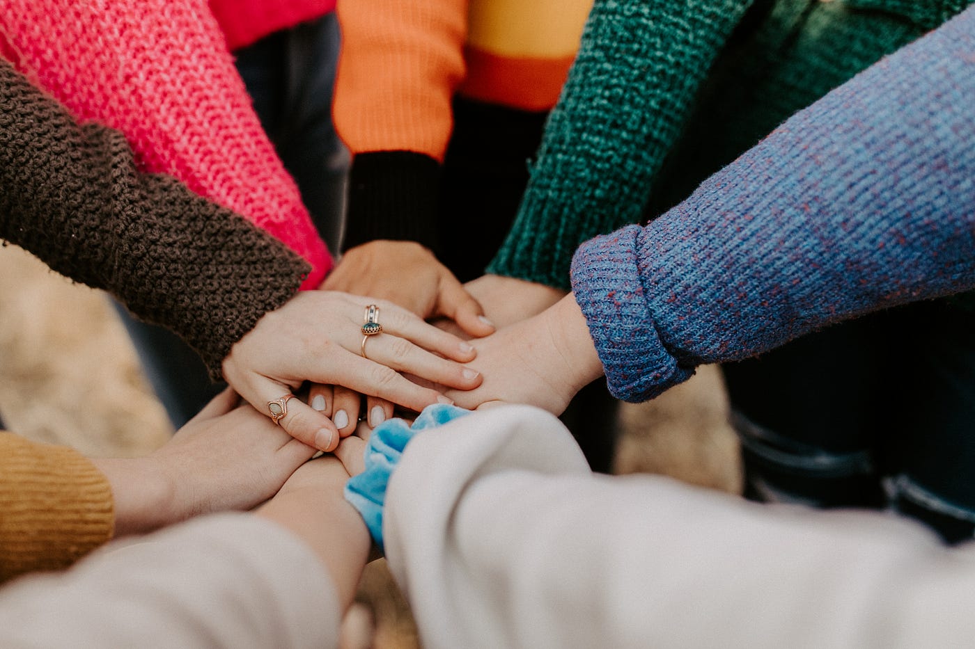 Surround yourself with positive and supportive people. Photo by Hannah Busing on Unsplash