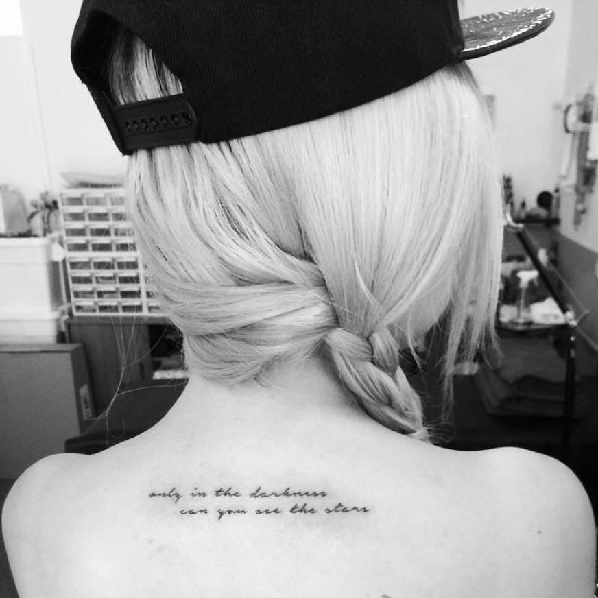 Tattoos on Collarbone: Short, Strong Quotes