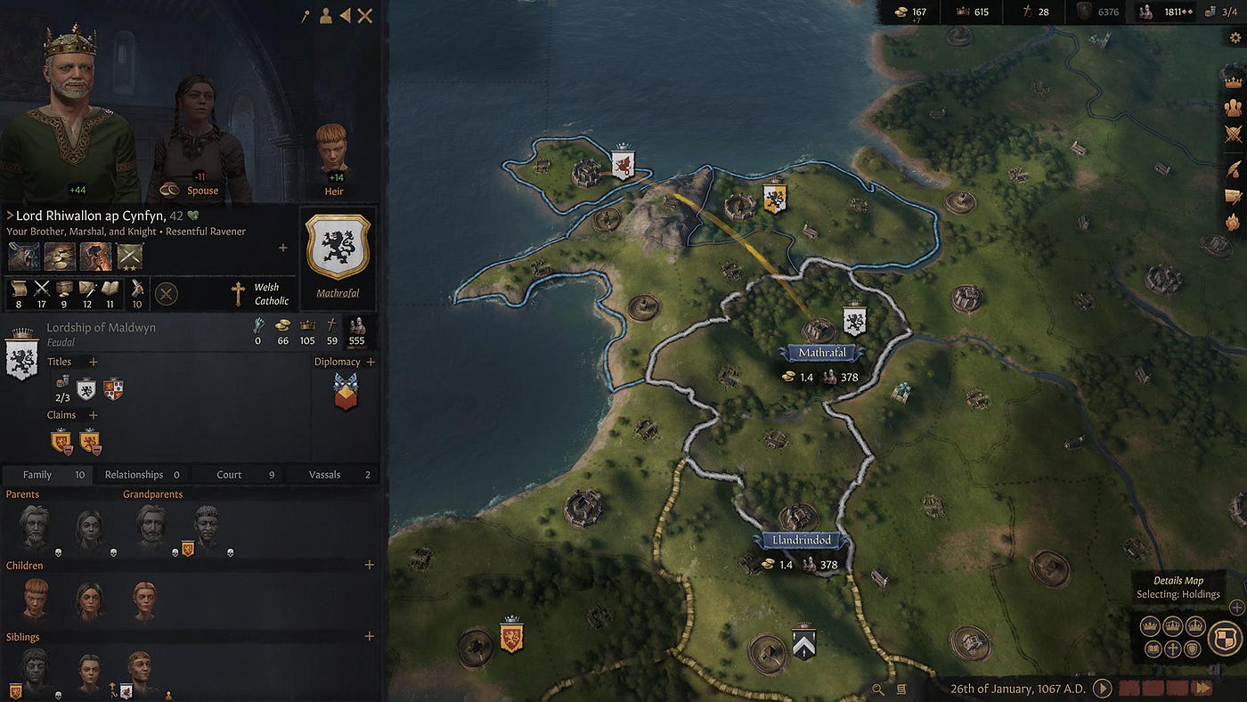 Nota Oficial da Paradox Sobre o Desenvolvimento de Crusader Kings 3: Dev  Diary #0, by Paulo Almeida, Paulo Almeida