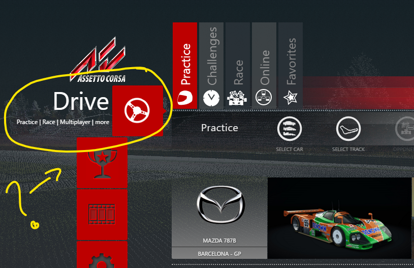 How Content Manager fixed Assetto Corsa's bad menu UX?