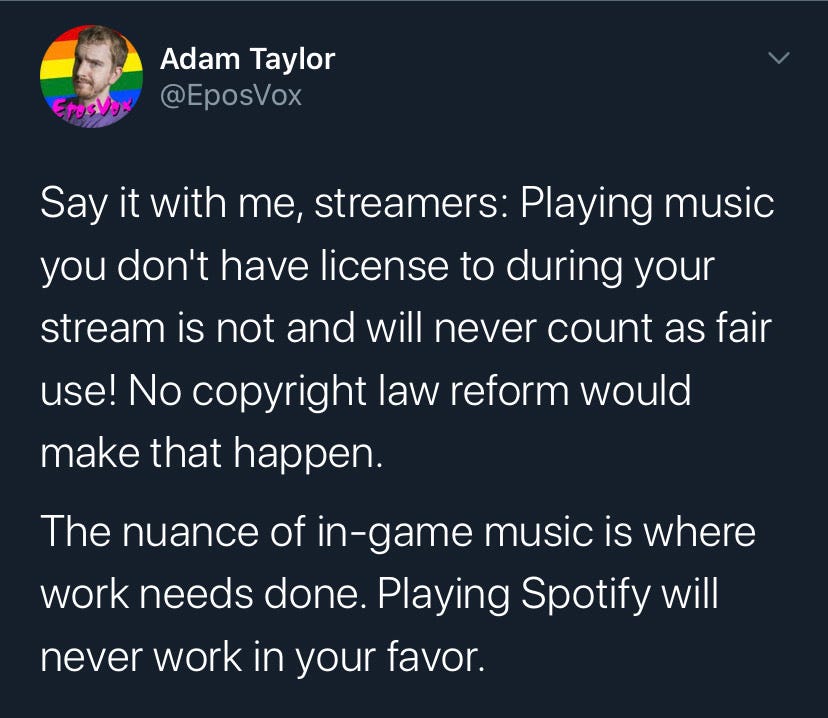Playing music on stream? What you need to understand. | by Rick