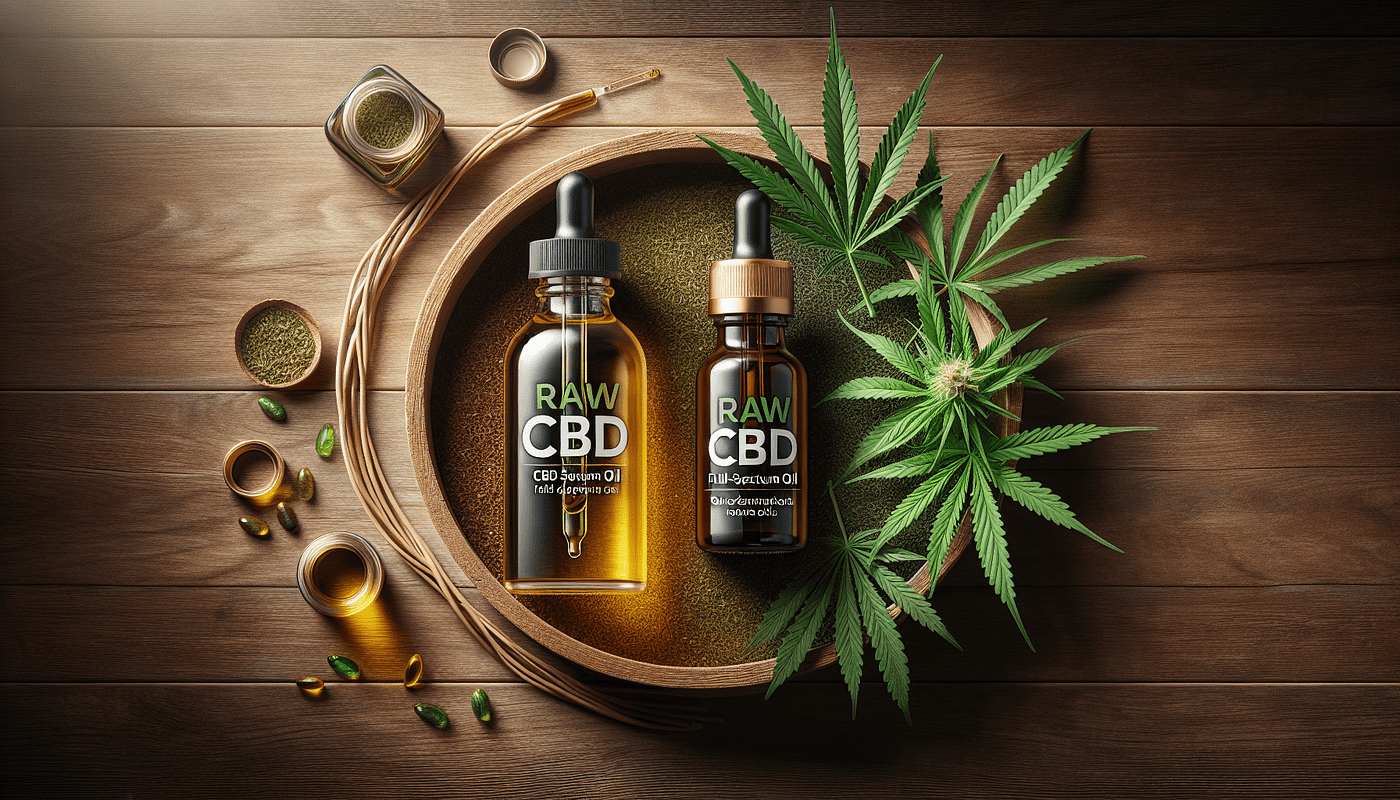 The Difference Between RAW CBD Oil And Full-Spectrum Oil