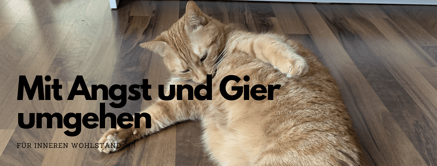 11 Tipps mit Angst und Gier umzugehen für den inneren Wohlstand