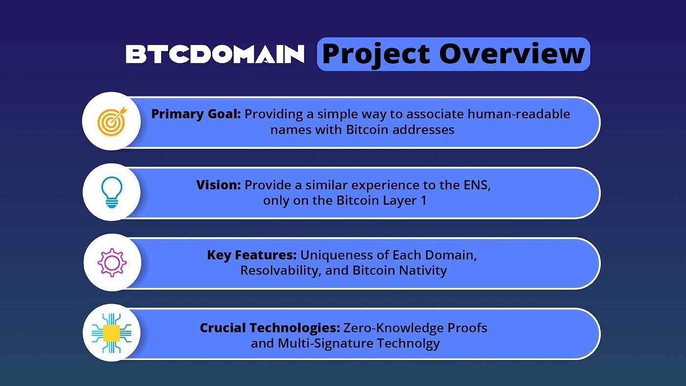 Project Overview: BTC Domain. Are you among those individuals who… | by  Slobodzeanb | Satoshi Club | Medium
