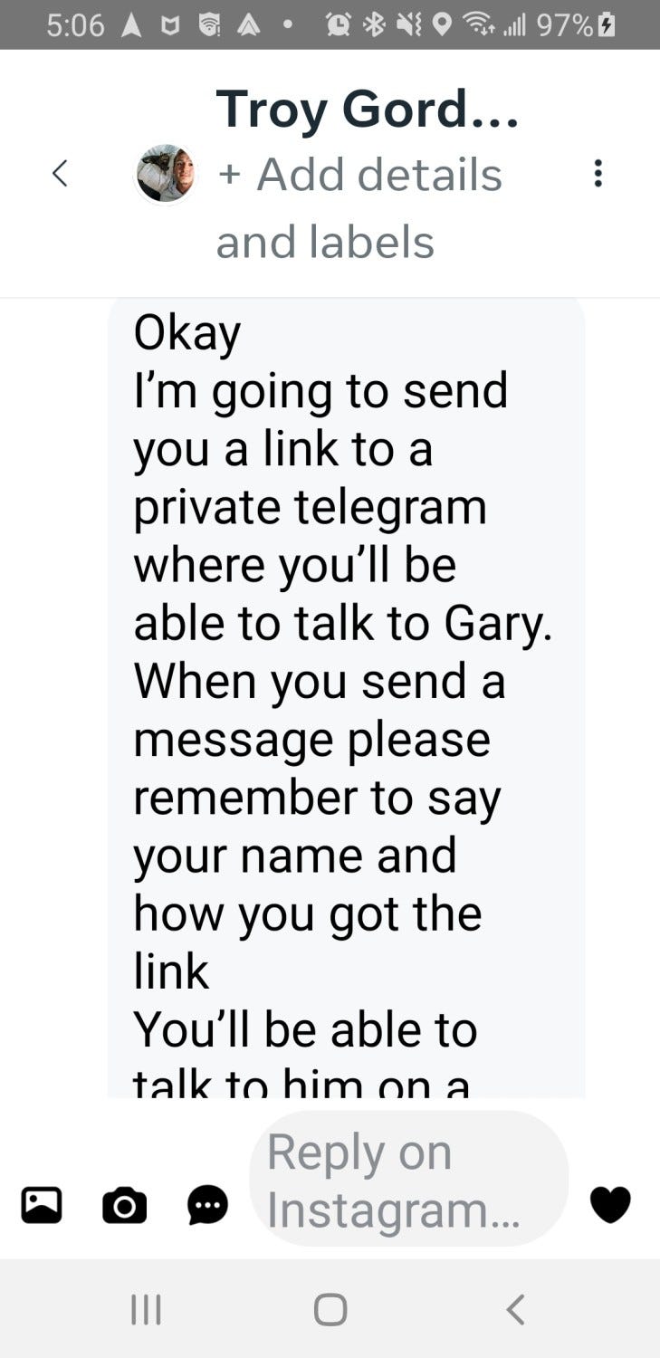 Addressing Fake GaryVee Accounts and Scams | by Gary Vaynerchuk | Medium