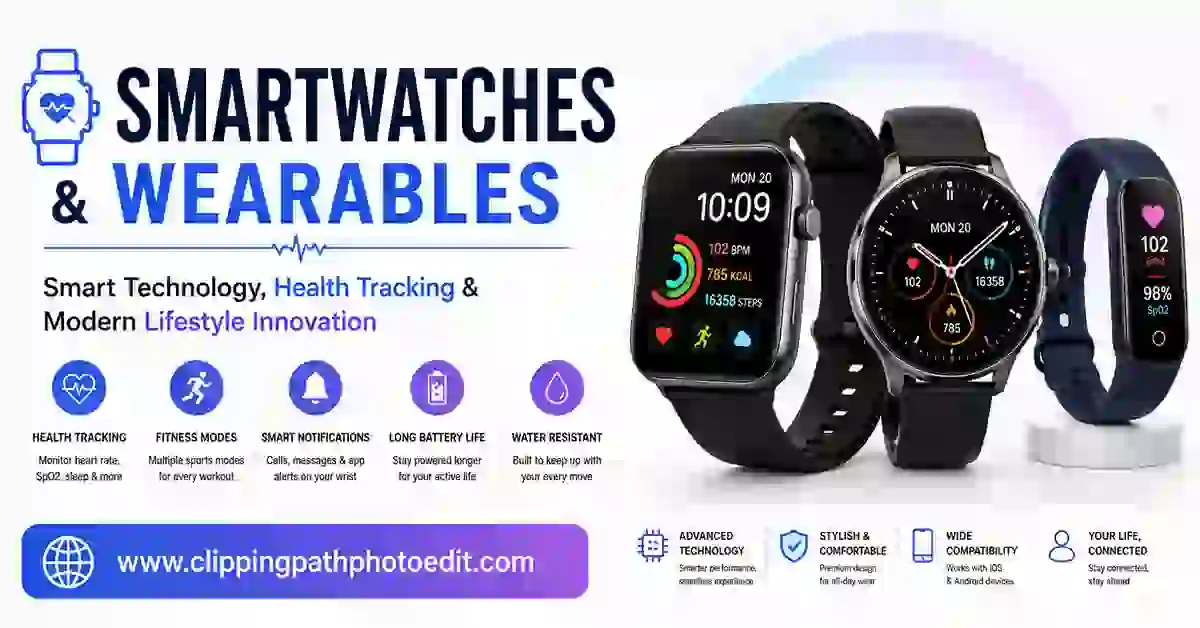 Smartwatches & Wearables: Smart Technology, Health Tracking & Modern Lifestyle Innovation