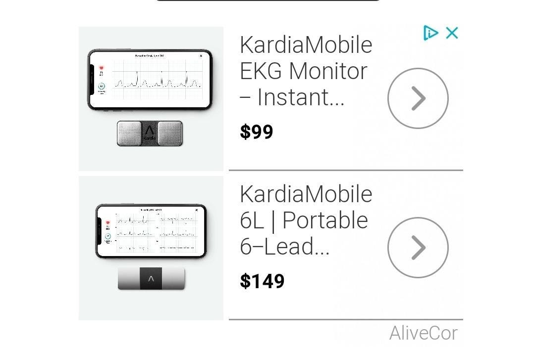 EKG Lab: Using the AliveCor KardiaMobile monitor to evaluate the