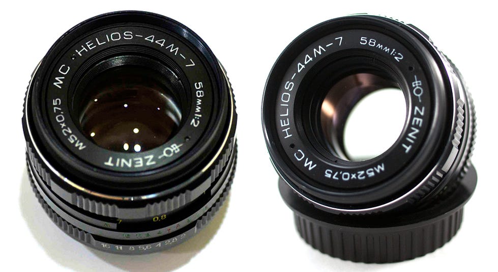 Helios 44 58mm f2 m42 Lensler —. Merhabalar, | by Muhammed Mulbay
