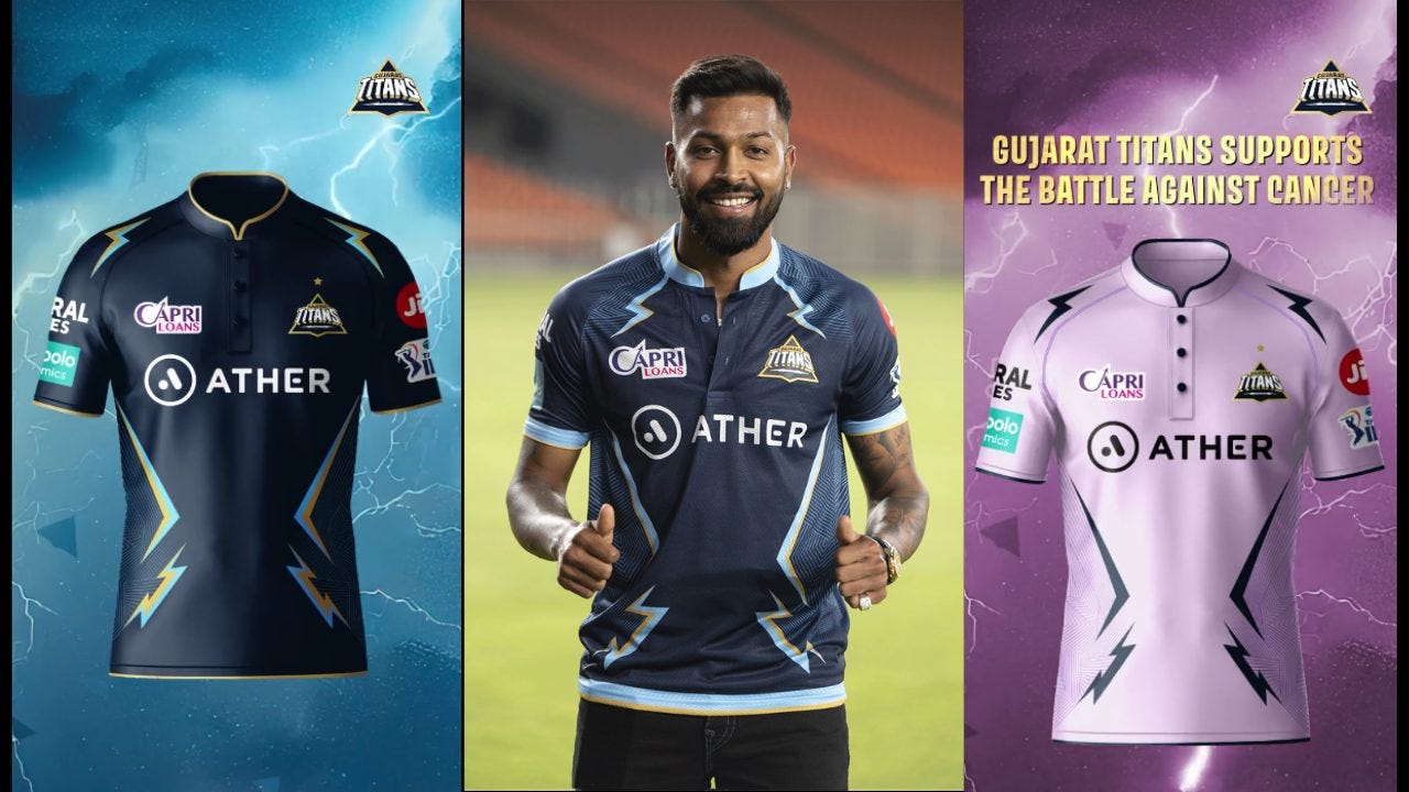 Gujarat Titans, IPL 2023, GT new jersey, GT vs MI