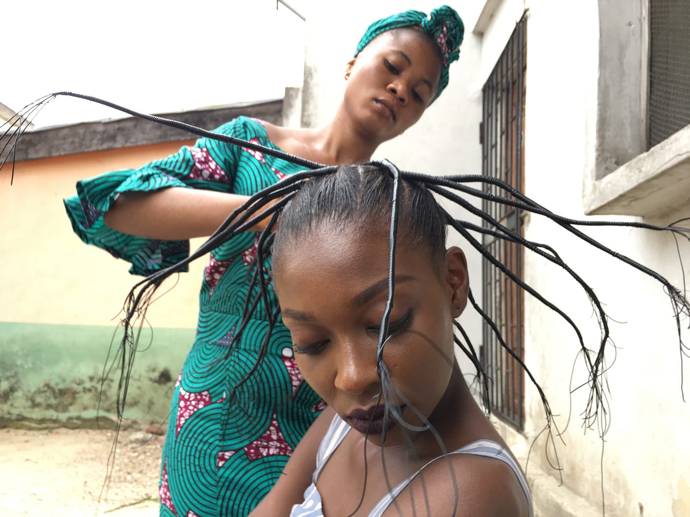 African Threading Irun Kiko Tutorials by Designer Busayo Olupona