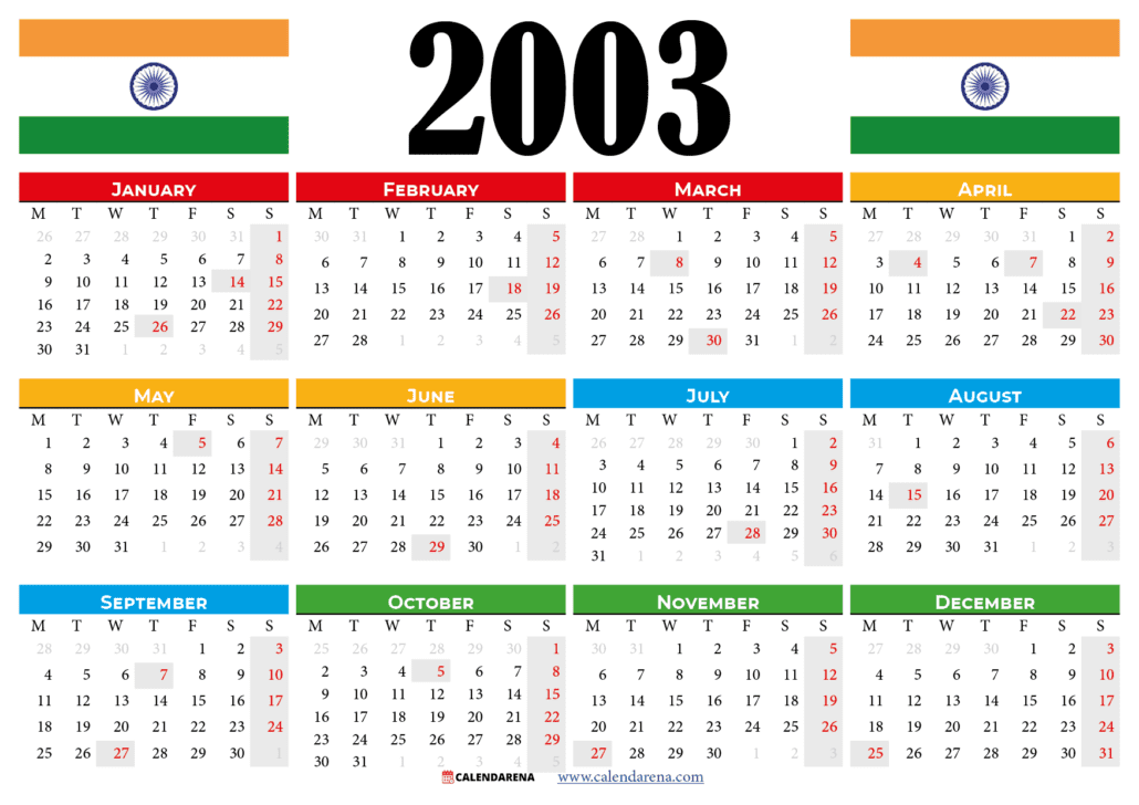 Calendar 2023 india with holidays and festivals | by Calendarena | Medium