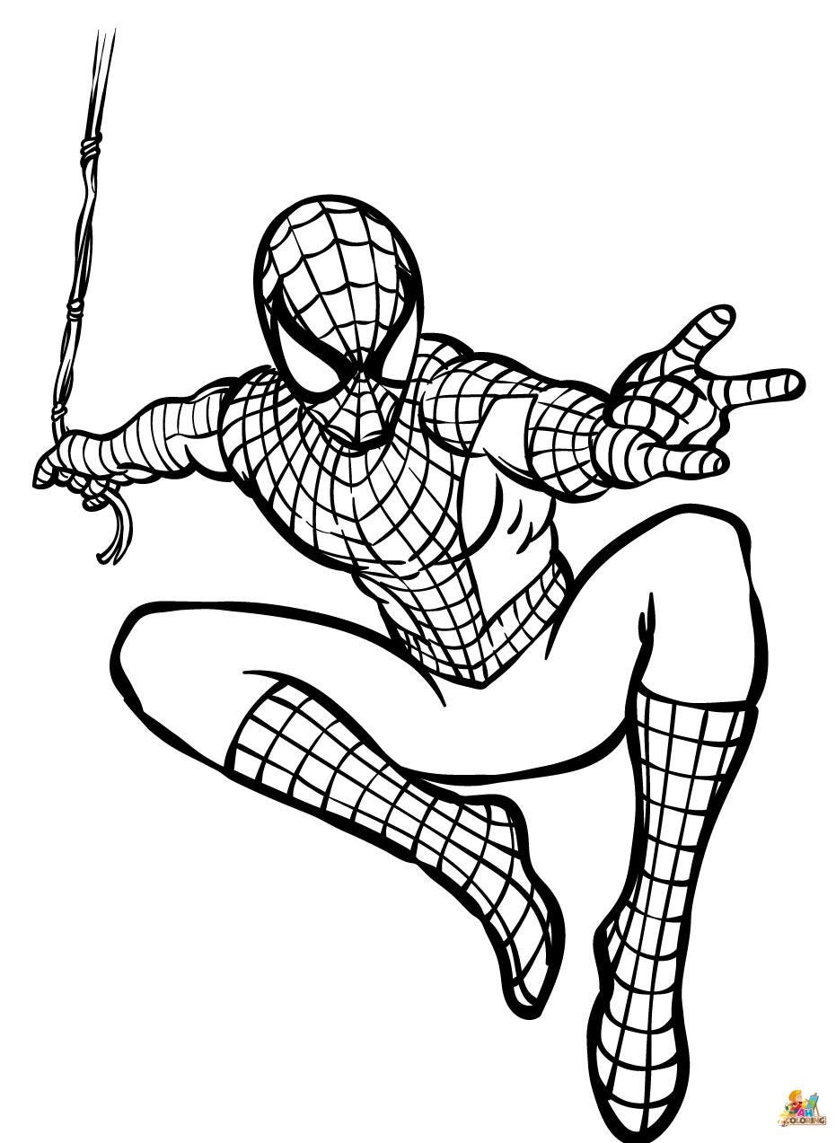 Spiderman Coloring Pages For Toddlers