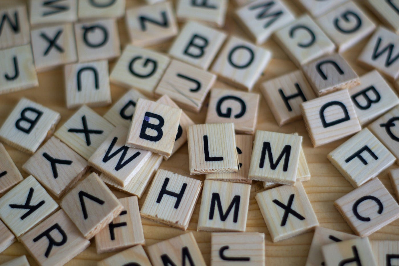 I’ve beatten my dad at many games of Scrabble. Photo by Sven Brandsma on Unsplash