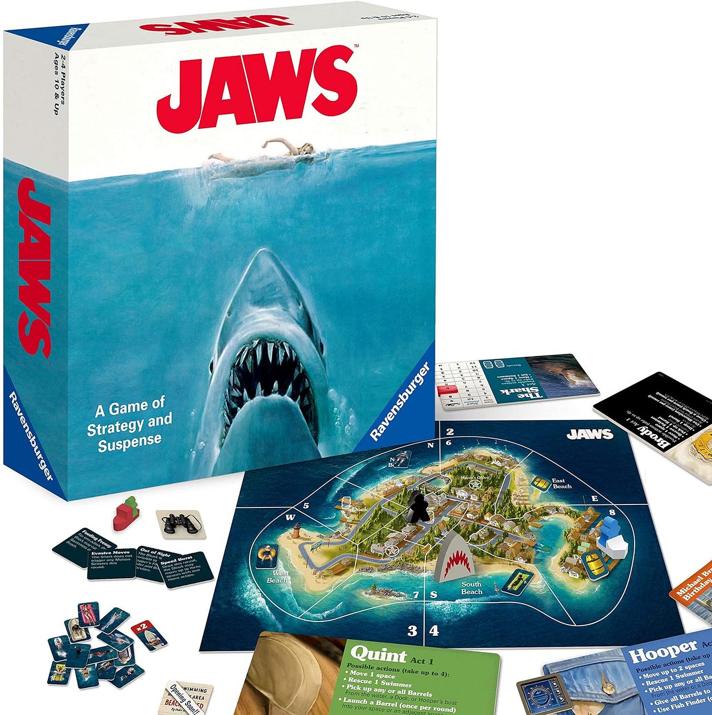 Review: 'Jaws the Board Game' — Adventure & Thrills