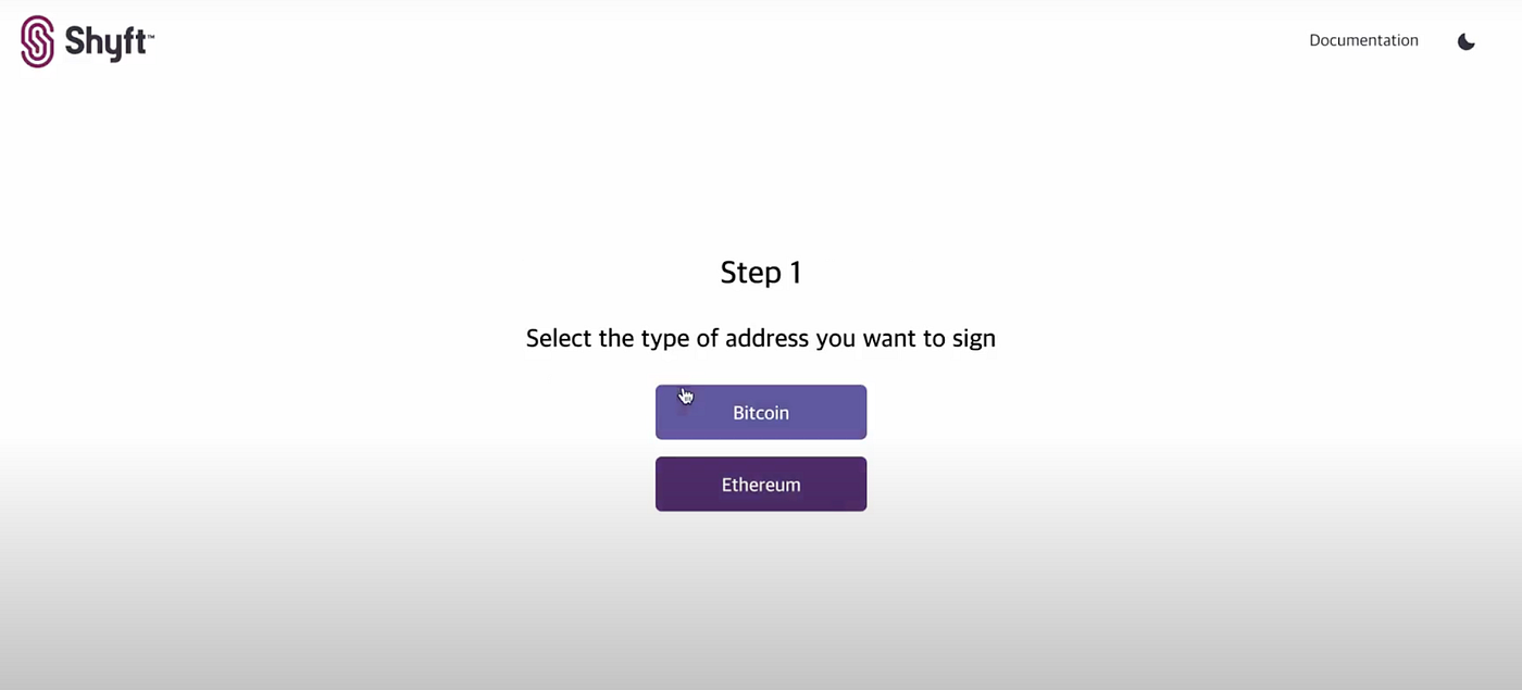 User Signing: A Step-by-Step Guide on Verifying Bitcoin Non-Custodial Wallet  Ownership | by Shyft Network | Shyft Network | Medium
