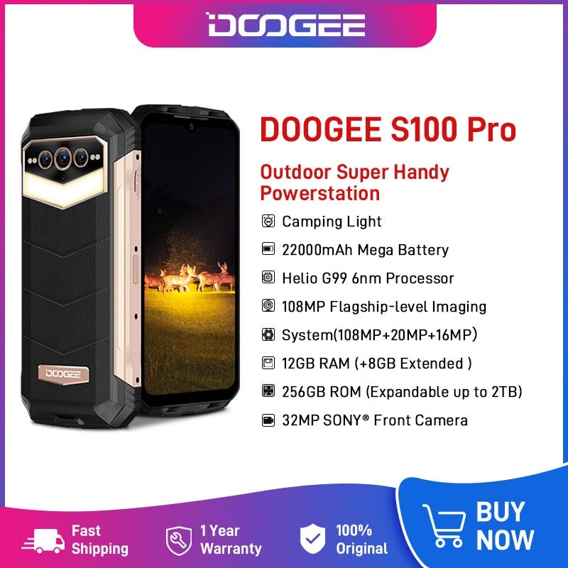 Doogee S100 - Specifications