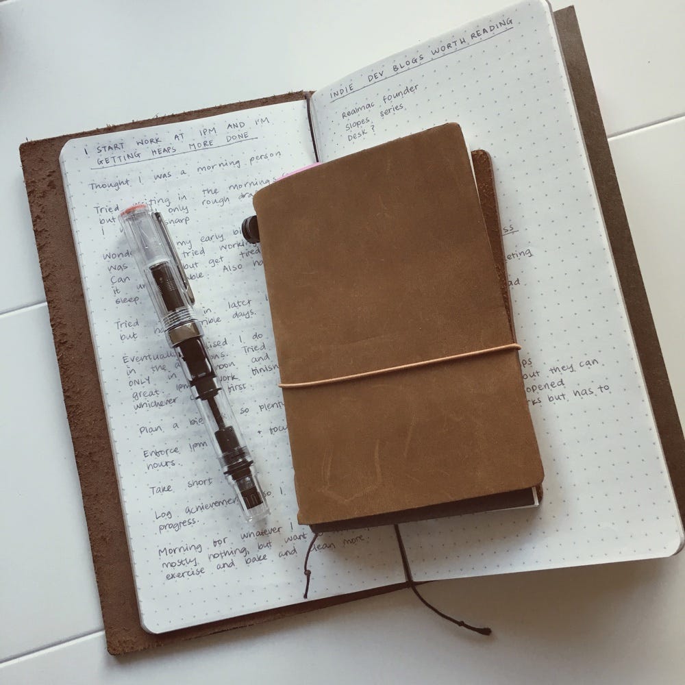 How to: Adding notebooks to your Midori Traveler's Notebook 
