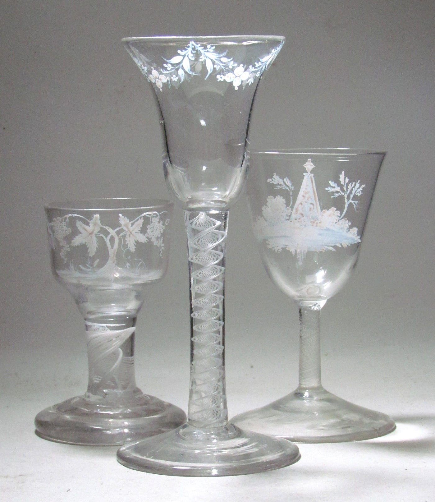 18th Century English Wineglasses. This was a golden age for English craft  | by John Welford | Medium
