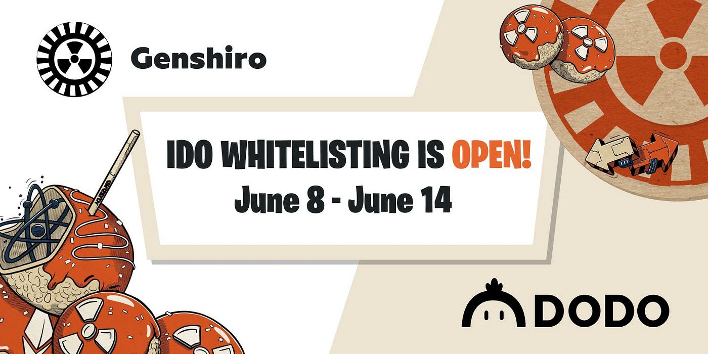 Genshiro IDO在DODOex上的白名单注册已开放！ - Equilibrium - Medium