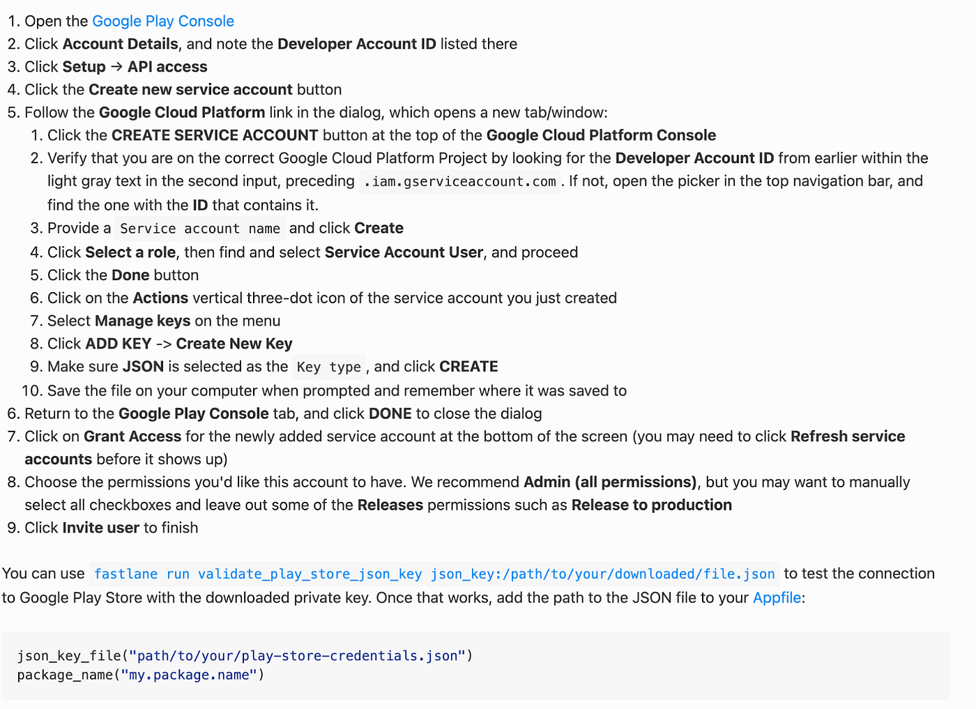 Flutter presetup