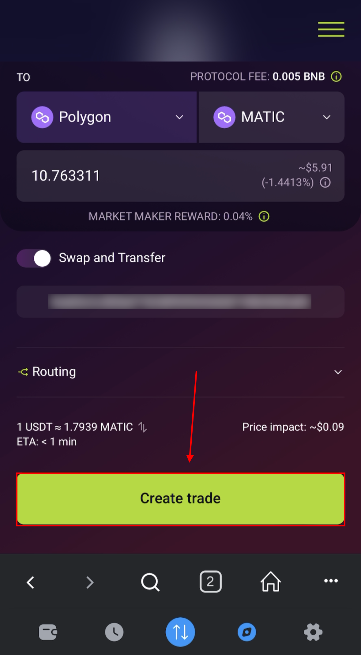 How to fund your wallet with other cryptocurrencies using the deSwap bridge  - cryptofights.pro - Medium