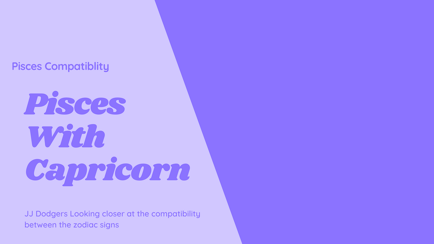 Capricorn Compatibility Chart