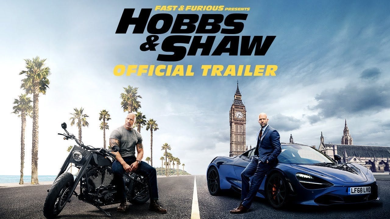 Movie Review Fast Furious Presents Hobbs Shaw by Esosa Omo Usoh Medium