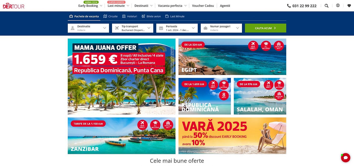 🏝️ Dertour România — Vacanțe Memorabile pentru Români de Pretutindeni 🌍✈️