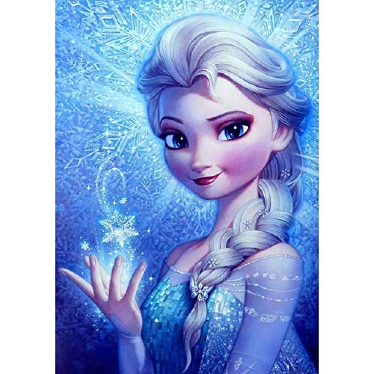 ACANDYL Paint by Number Frozen Elsa DIY Painting Paint by Number Kit for  Kids Adults DIY Canvas Painting by Numbers Acrylic Painting Arts Craft for