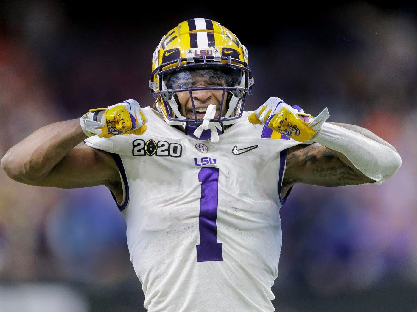 Ja'Marr Chase, WR, LSU - 2021 NFL Draft Scouting Report - Texans Unfiltered