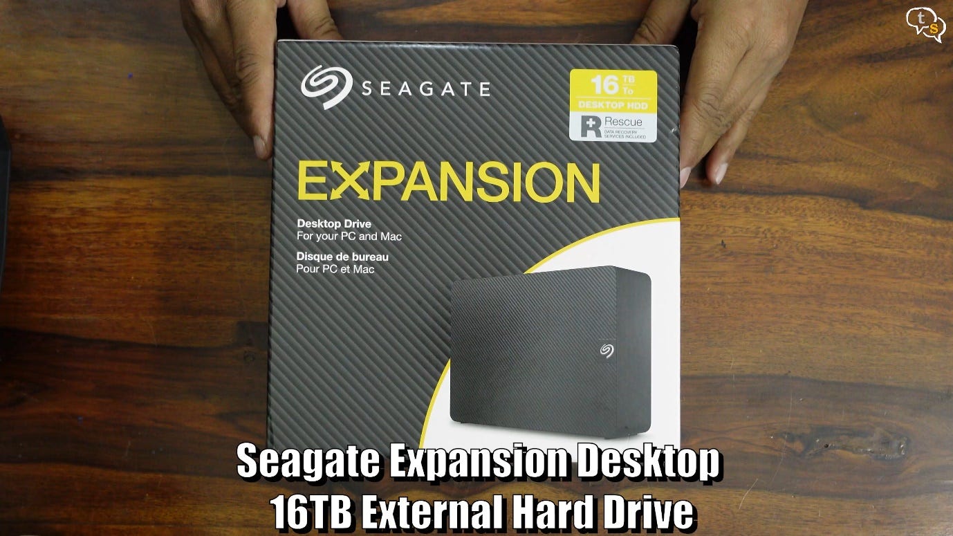 Seagate Expansion Desktop 16TB External Hard Drive | by talkingStuff  Network | Medium