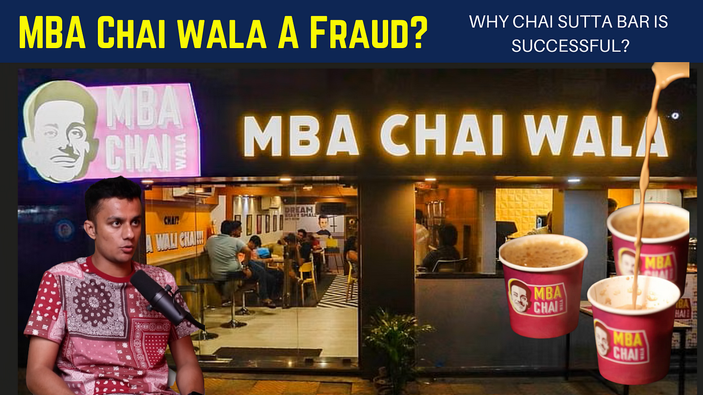 MBA Chai wala Franchise Fraud MBA Chai wala Vs Chai Sutta Bar