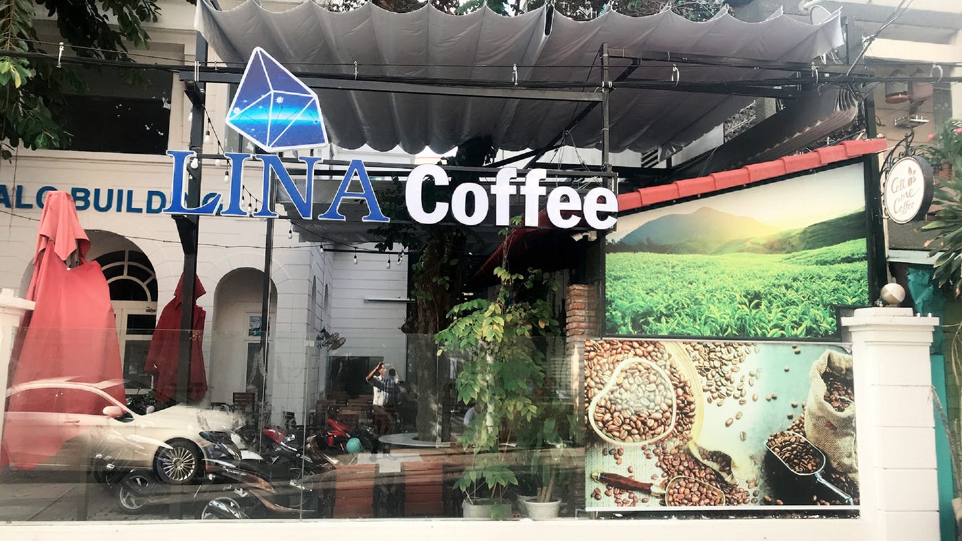 Vietnamese celebrity spent thousands of dollars to open LINA Coffee shop: a  place for Lina Network community to gather and grow together. | by Lina  Network | Medium