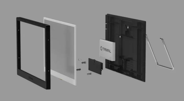 TRMNL customizable 7.5-inch wireless E-Ink display supports