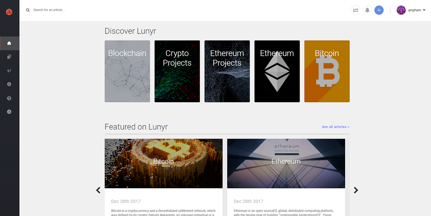 Open Beta Launch on January 30, 2018 | by Lunyr | Lunyr | Medium