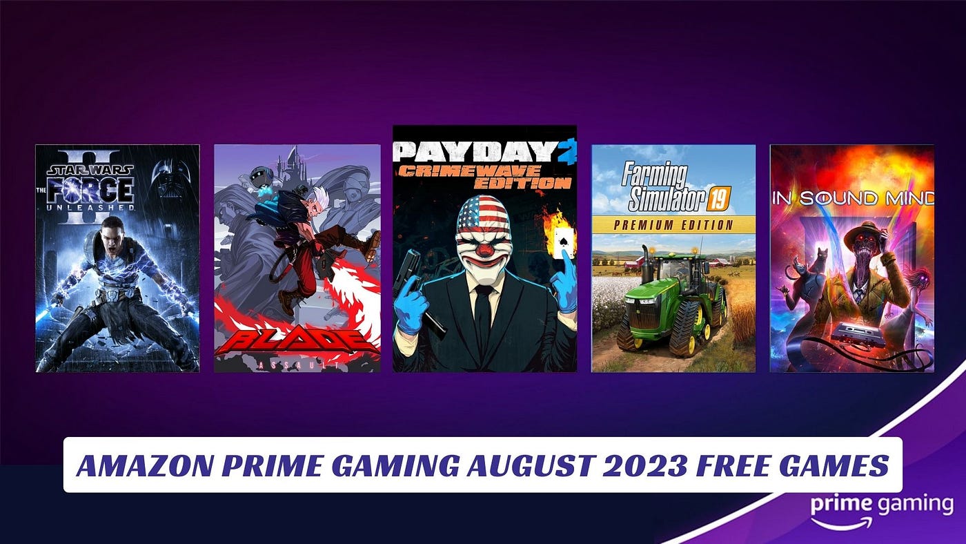 Prime Gaming: Free Games for Aug 2023 Include Star Wars