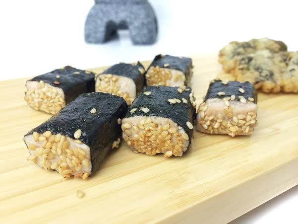 Recept: Tonijnrolletjes met sesam