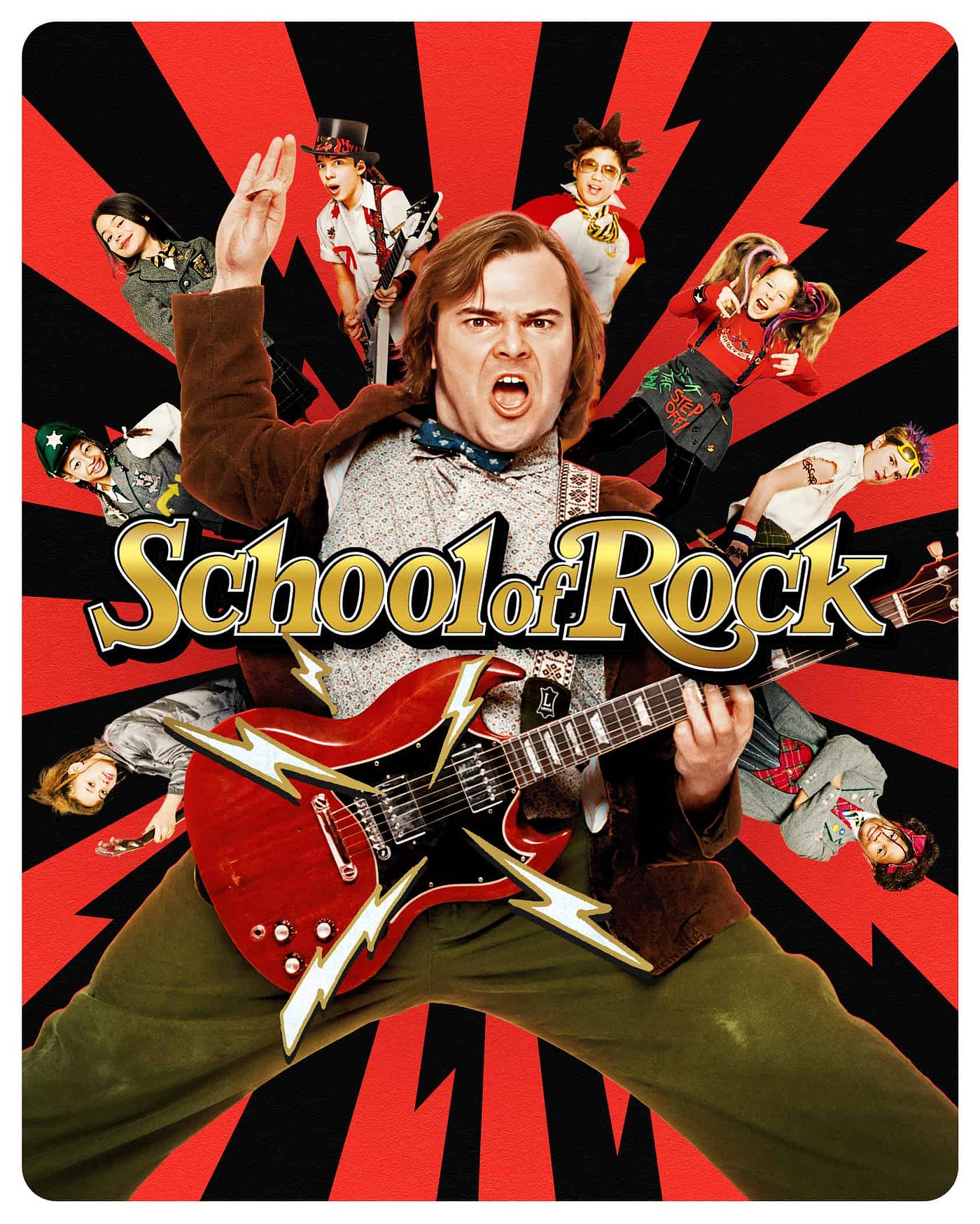 Rock On! or Jack Black in School of Rock by JJAtkins on DeviantArt