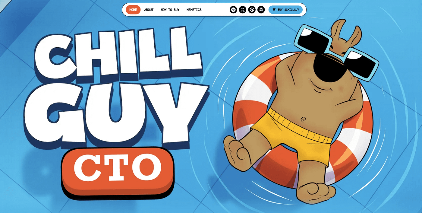 CHILLGUY: a Memecoin Star or a Bubble About to Burst? | by Antony  Threecores | Medium