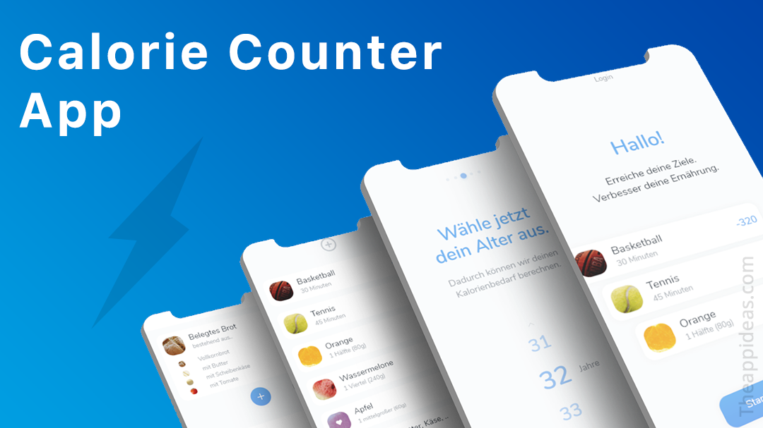 How to build a calorie counter app