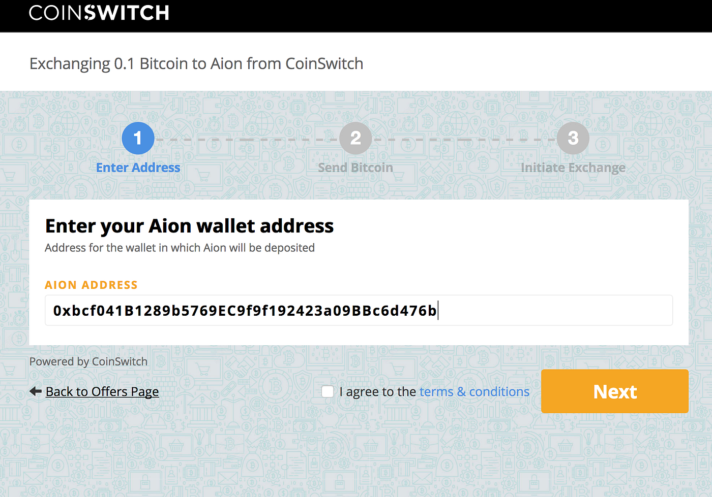 How to buy Aion (AION) on CoinSwitch | by CoinSwitch | CoinSwitch | Medium