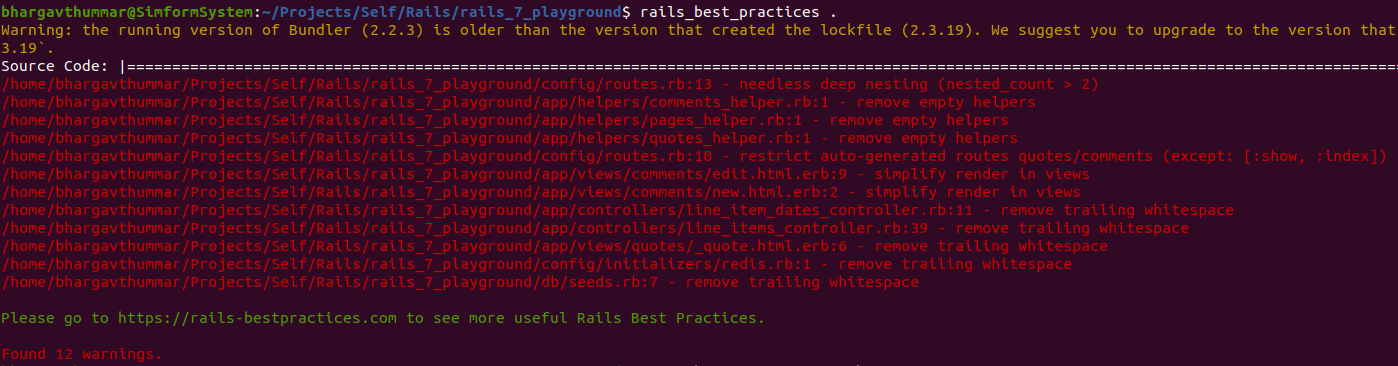 Rails Application Code Review: Tools and Best Practices, by Bhargav  Thummar, Simform Engineering
