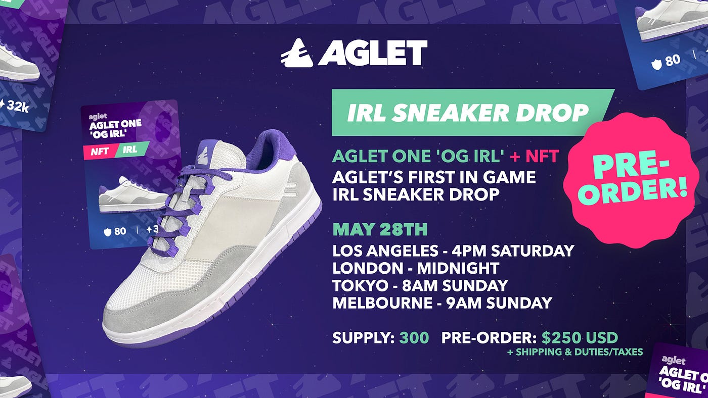 AGLET IRLシューズ | web-flake.com