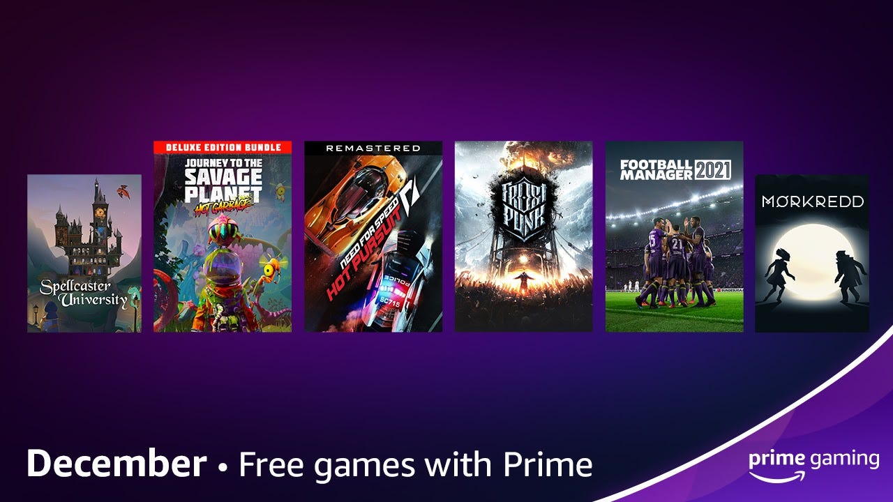 Celebrate the New Year with Prime Gaming's Free Games and In-Game