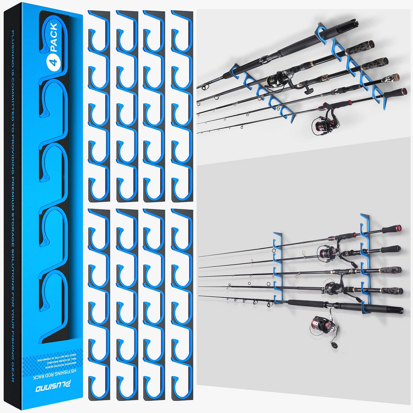 Cheap & Easy Fishing Pole Rack Holder PVC Pipe For Ceiling Or